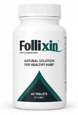 Produktbild von Follixin - Kapseln zur Unterstützung von Haaren, Haut und Nägeln - 60 Kapseln