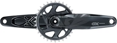 Produktbild von SRAM GX Eagle DUB Kurbelgarnitur 175 mm 32T lunargrau 55 mm - effiziente 1x12....