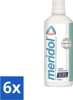 Produktbild von Meridol Mundspülung Zahnfleischschutz 400 ml - Vorteilspack - 6 Stücke