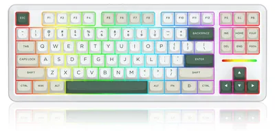 Zdjęcie produktu dla Klawiatura mechaniczna REDRAGON WILDSLASH K734WCG-RGB-PRO