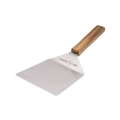 Produktbild von BBQ Spachtel - Edelstahl / Holz