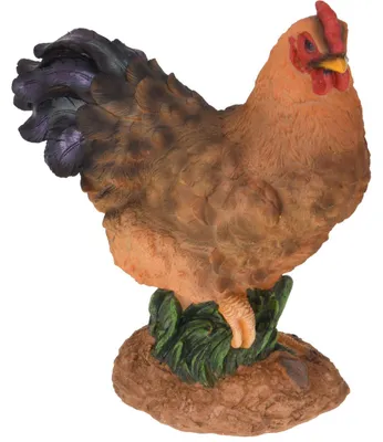 Produktbild von PROGARDEN Dekofigur HAHN Gartenfigur Gartendekoration 21x14x27 cm
