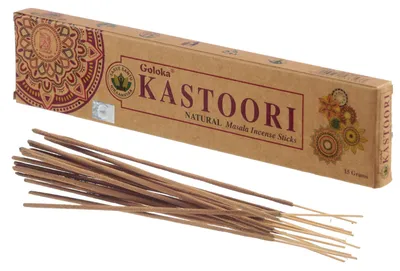 Produktbild von Goloka natural Räucherstäbchen Kastoori 1x15g indische Duftmischung