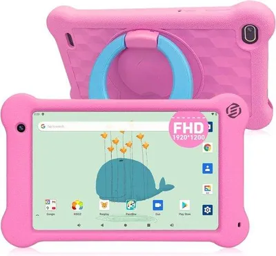 Imagen del producto de Pizarra educativa para niños de 3 años, juego completo, color rosa