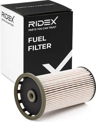 Produktbild von Kraftstofffilter RIDEX 9F0113 Dieselfilter für VW Golf VII Schrägheck (5G1, BQ1, BE1, BE2) Filtereinsatz