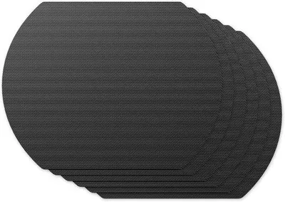 Produktbild von Famanu BBQ-Grillmatte 6 Stück, antihaftbeschichtet, 54 x 43 cm, wiederverwendbare Grillmatte für Holzkohlegrill 57 cm