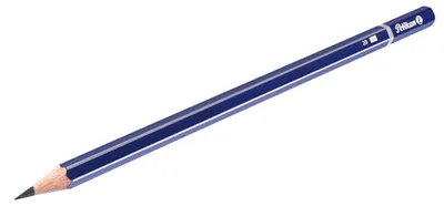 Produktbild von Bleistift GP2B 2B Schaftfarbe blau Packung mit 12 Stück