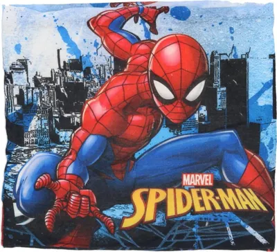 Produktbild von Spiderman Kinderschal Onesize – Warmer Halstuch-Schal für Kinder