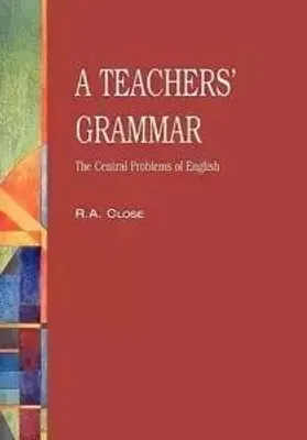 Produktbild von Close, R: Teacher's Grammar