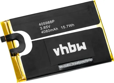 Produktbild von vhbw Akku Ersatz für Blackview 405988P für Handy Smartphone Telefon (4080 mAh, 3,85 V, Li-Ion)