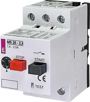 Produktbild von ETI Motorschutzschalter MS25-2,5 1,6-2,5 A