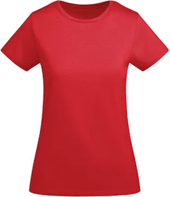 Produktbild von Roly Eco CA6699 | Damen T-Shirt Breda - Farbe: Red 60 - Größe: XL