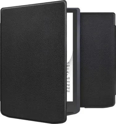 Produktbild von imoshion Slim Soft Case Klapphülle Pocketbook InkPad Color 3 / InkPad 4 - Schwarz