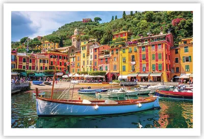 Produktbild von Poster - Poster ohne Rahmen - Weihnachtsmann Margherita Ligure - 91,5x61 cm - Wand Bild - Wanddeko - Wandbilder - Kunstposter - Wandposter - Bilder - Kunstdruck - Wandbild - P2XAA91x61-4232