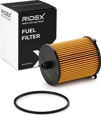 Produktbild von Kraftstofffilter RIDEX 9F0291 für TOYOTA Yaris Schrägheck (P13) Filtereinsatz