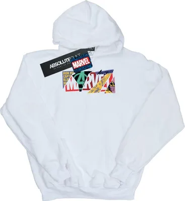 Produktbild von Marvel - Kapuzenpullover für Jungen BI10907 (104) (Weiß)