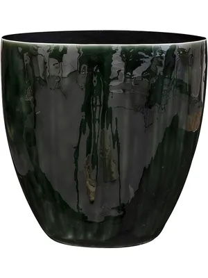 Produktbild von Ter Steege Blumentopf Metall Piniengrün-Multicolor D 37 cm H 38 cm
