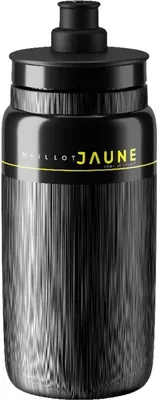 Produktbild von Elite Cycling Fly Tex Bottle Maillot Jaune Black 550 ml Fahrradflasche