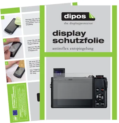 Zdjęcie produktu dla 6x Folia ochronna do Canon PowerShot G5X Mark II matowa folia ochronna na ekran dipos