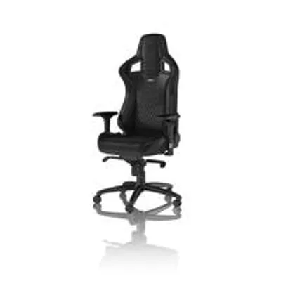 Produktbild von noblechairs EPIC, PC-Gamingstuhl, 120 kg, Gepolsterter Sitz, Gepolsterte Rückenlehne, Aluminium, Schwarz