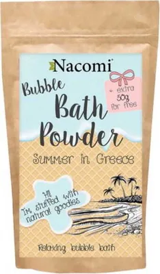 Obrázok produktu pre Nacomi Puder do kąpieli greckie lato, 150g