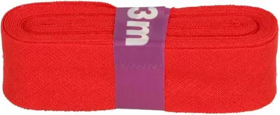 Produktbild von Schrägband 3m x 20mm Baumwolle gefalzt 60 Farben Einfassband Saumband