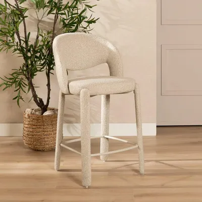 Produktbild von Bronx71 Barhocker June Bouclé taupe 70 cm