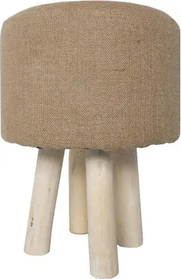 Obrázek produktu pro Taburet KARGO s jutovým sedákem, 40 cm