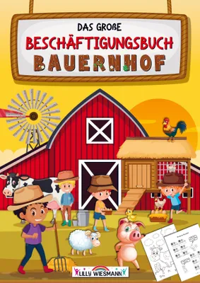 Produktbild von Das große Beschäftigungsbuch Bauernhof