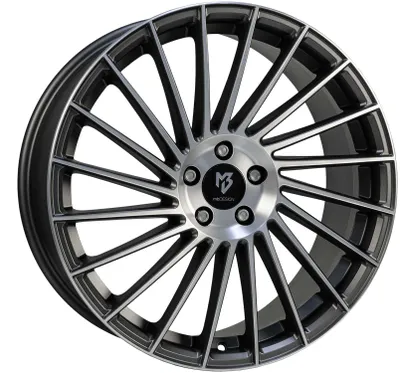 Produktbild von MB Design Felge VR3 7.5Jx18 ET 38 4x108 Grau VR37518384EZ-G2 kompatibel mit Ford B-MAX EcoSport Fiesta