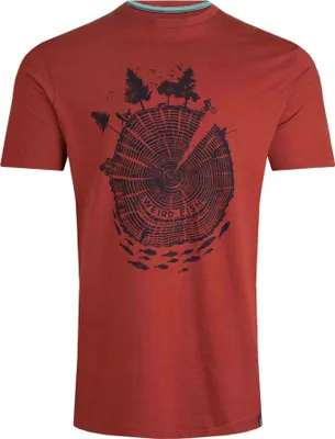 Image de Weird Fish - T-shirt "Woodsman" pour homme WF350 (M) (Nussbraun)
