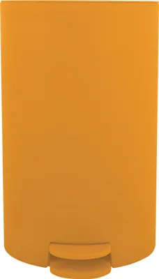 Produktbild von MSV kleiner Treteimer fur Bad/Toilette - safrangelb - 3L - 15x27 cm