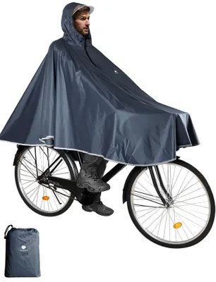 Obrázok produktu pre Omgoods – Nepremokavý pláštenka na bicykel pre dospelých – ľahký a kompaktný