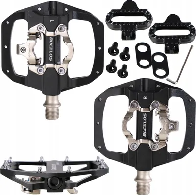 Produktbild von FIT4MED | Fahrradpedale - 112 X 100 Mm - 418 G - Aluminium - Mit Spd-cleats