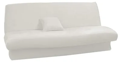 Imagen del producto de Funda para sofá cama color beige, extensible de 120 a 200 cm