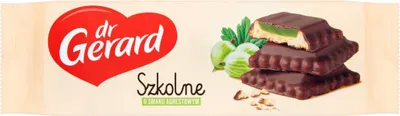 Image de Biscuits scolaires Dr Gerard avec gelée de groseilles dans un glaçage au cacao 208 g