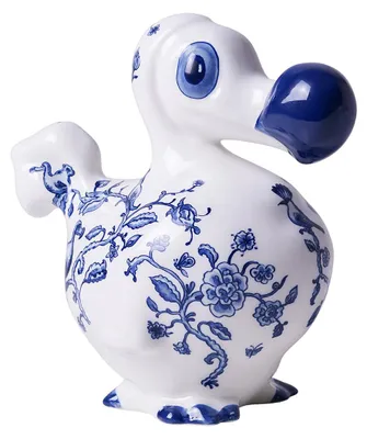 Obrázok produktu pre Heinen Delfts Blauw – Dekoratívna figúrka Dodo, kolekcia Heritage, úzka