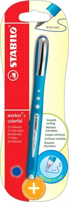 Image de Roller - STABILO worker+ coloré - moyen - stylo simple - bleu