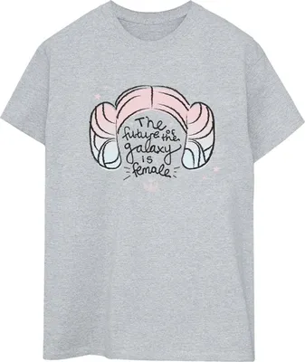 Produktbild von Star Wars - "Future Of The Galaxy" T-Shirt für Damen BI45258 (XXL) (Grau)