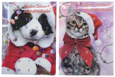 Produktbild von Schmuckadventskalender XL, 2 Modelle sortiert