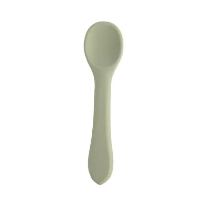 Produktbild von Silikon-Babylöffel für Kinder 14 cm grün ORION 154208