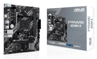 Produktbild von Asus 90Mb1H60-M0Eay0 Prime A520M-R//Am4,A520,Ddr4,M.2,Hdmi,Mb