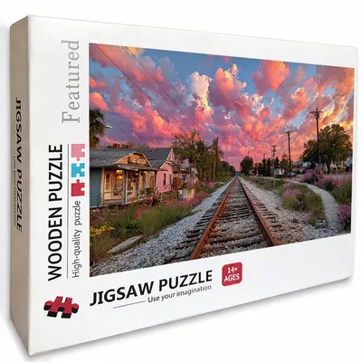 Produktbild von Holzpuzzle mit 6000 Teilen für Erwachsene