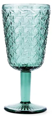 Agata-Glas 285 ml, 6 Stück, mehrfarbig, antiker Stil