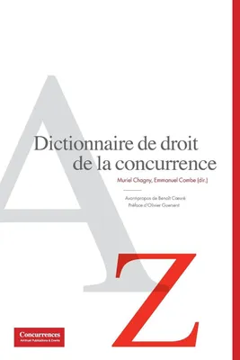 Produktbild von Dictionnaire de droit de la concurrence