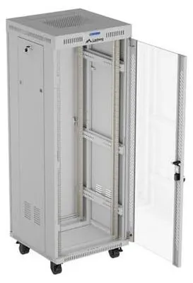 Productafbeelding van Lanberg FF01-6632-12SL, vrijstaande serverkast, 32U, grijs