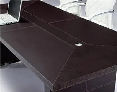 Produktbild von Moderner Büro Konferenztisch Tische Holz Design Möbel Besprechungs Tisch 220cm