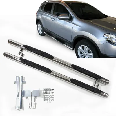 Obrázek produktu pro J&J Automotive | Boční nerezové rámy pro Nissan Qashqai 2007-2013