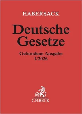 Image de Deutsche Gesetze Gebundene Ausgabe I/2026