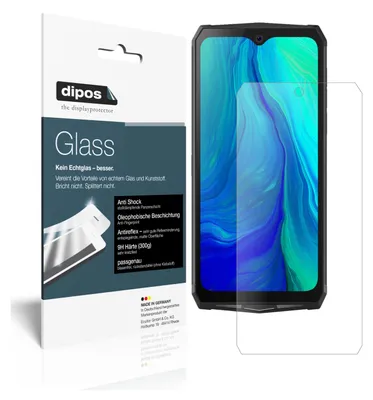 Obrázok produktu pre 2x ochranná fólia pre Blackview BV9100 matná - Anti-Shock 9H fólia dipos Glass plastové sklo
